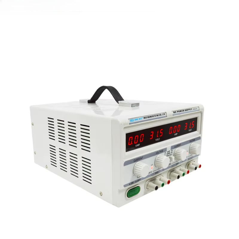 Dual Channel Linear Power Supply 30V 5A - TPR-3005-2D リニアデュアルチャンネルDCベンチ電源 30V 5A LEDディスプレイ付き