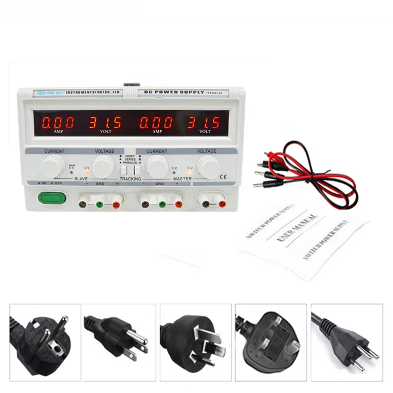 TPR-3005-2D リニアデュアルチャンネルDCベンチ電 - Dual Channel Linear Power Supply 30V 5A のレビューと価格